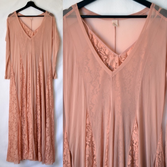 NWT Hot As Hell HAH Long Sleeve Lace Mesh Dress - Picture 5 of 8